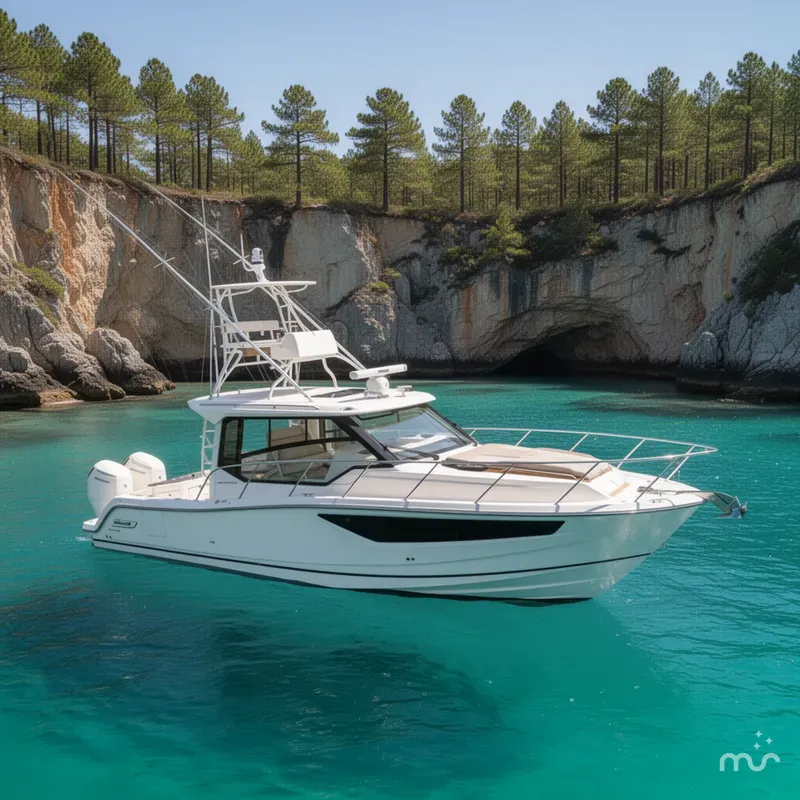 Slide: The Image of Boston Whaler 365 Conquest 2025 - 2
