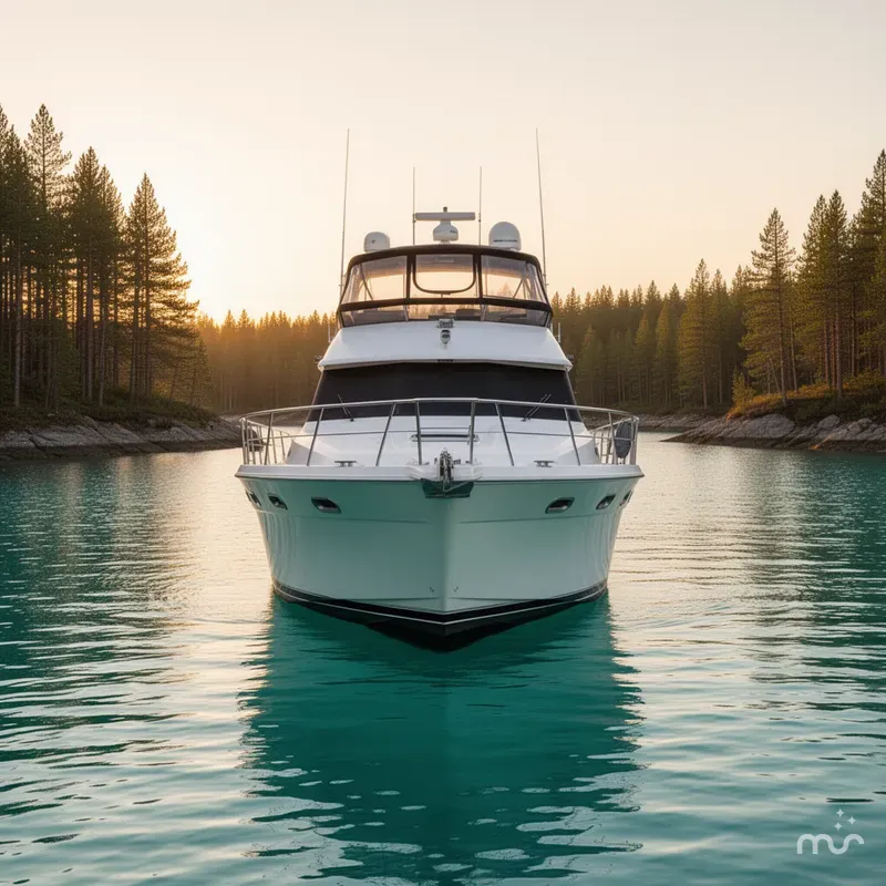 Slide: The Image of Bayliner 4788 Pilot House Motoryacht 1994 - 1