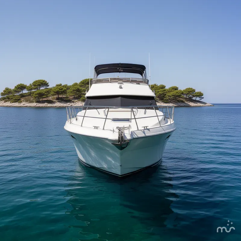 Slide: The Image of Carver Yachts 350 Mariner 1999 - 1
