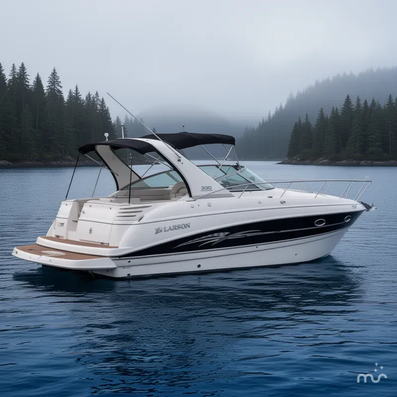 The Image of Larson Cabrio 330 Day Cruiser 2008 - 0