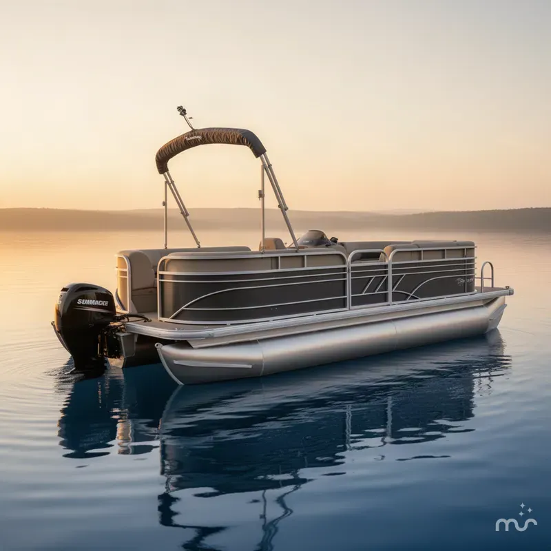The Image of Sun Tracker Party Barge 20 DLX 2021 - 0