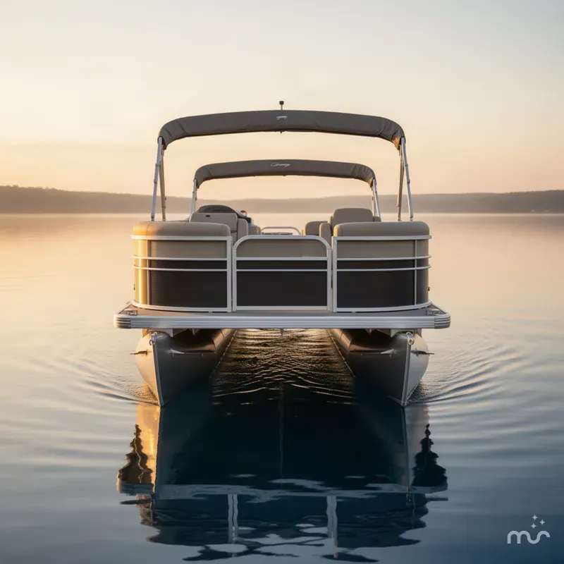 Slide: The Image of Sun Tracker Party Barge 20 DLX 2021 - 2