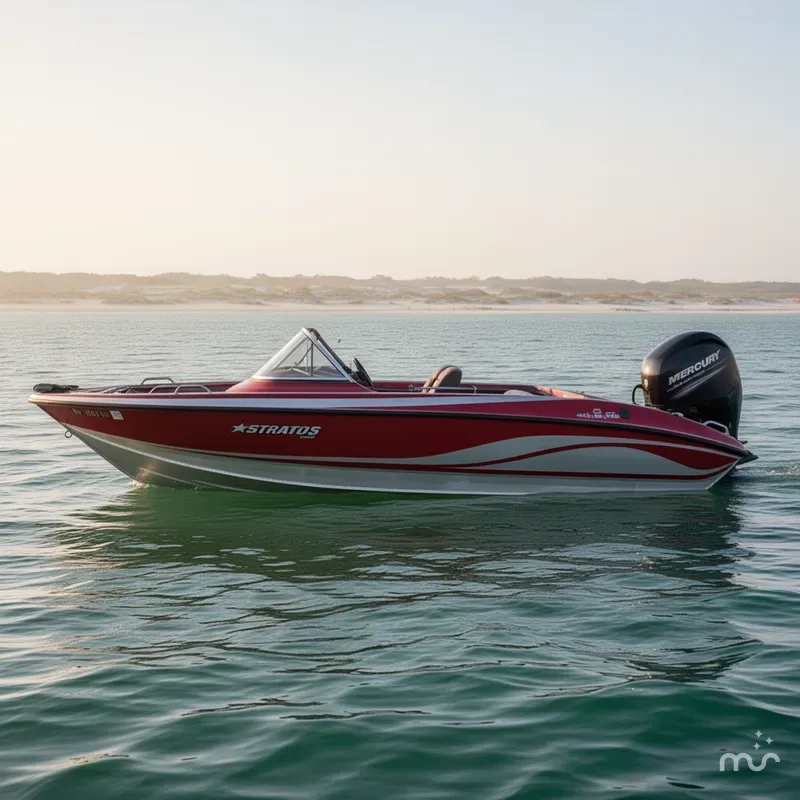 Slide: The Image of Stratos 486 Ski-N-Fish 2013 - 1