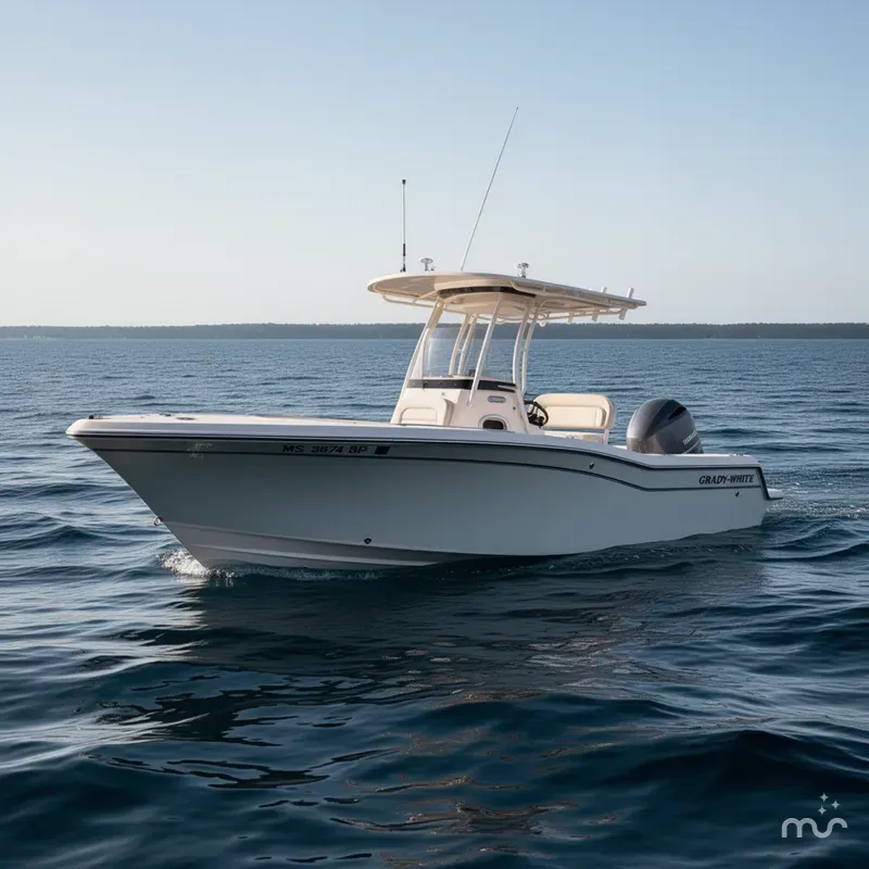 Slide: The Image of Grady-White Fisherman 216 2021 - 1