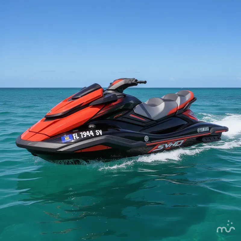Slide: The Image of Yamaha FX SVHO 2021 - 2
