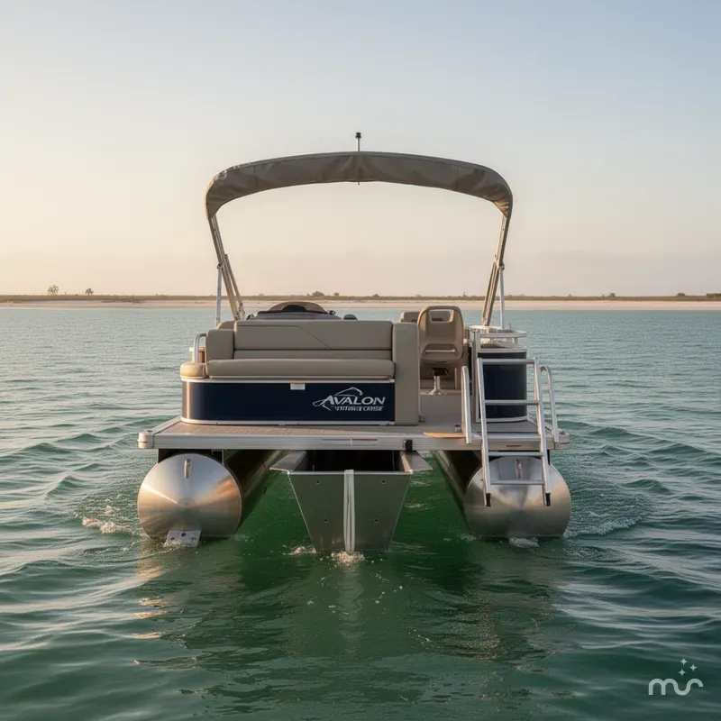 Slide: The Image of Avalon Venture Cruise-115HP 2025 - 2