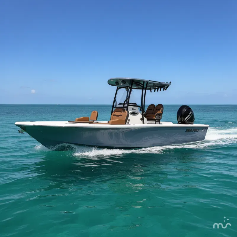 Slide: The Image of Sea Pro 250 Bay WITH ZIP WAKE TABS 2026 - 1