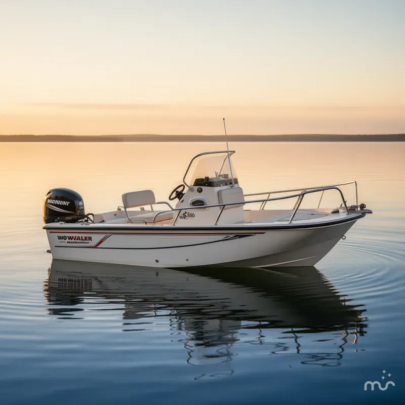 Slide: The Image of Boston Whaler 150 Montauk 2019 - 2