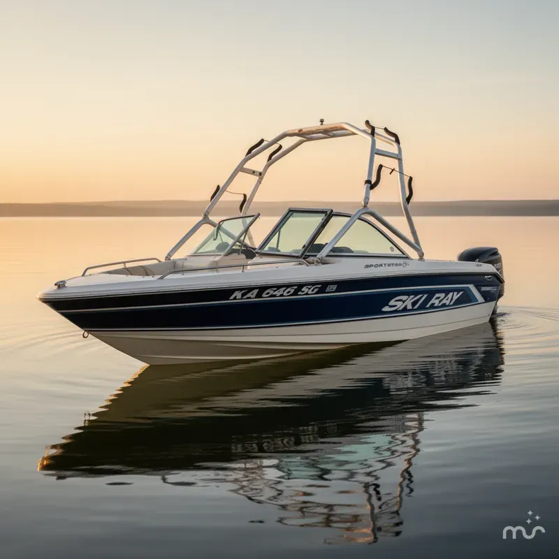 Slide: The Image of Sea Ray Ski Ray 1996 - 1