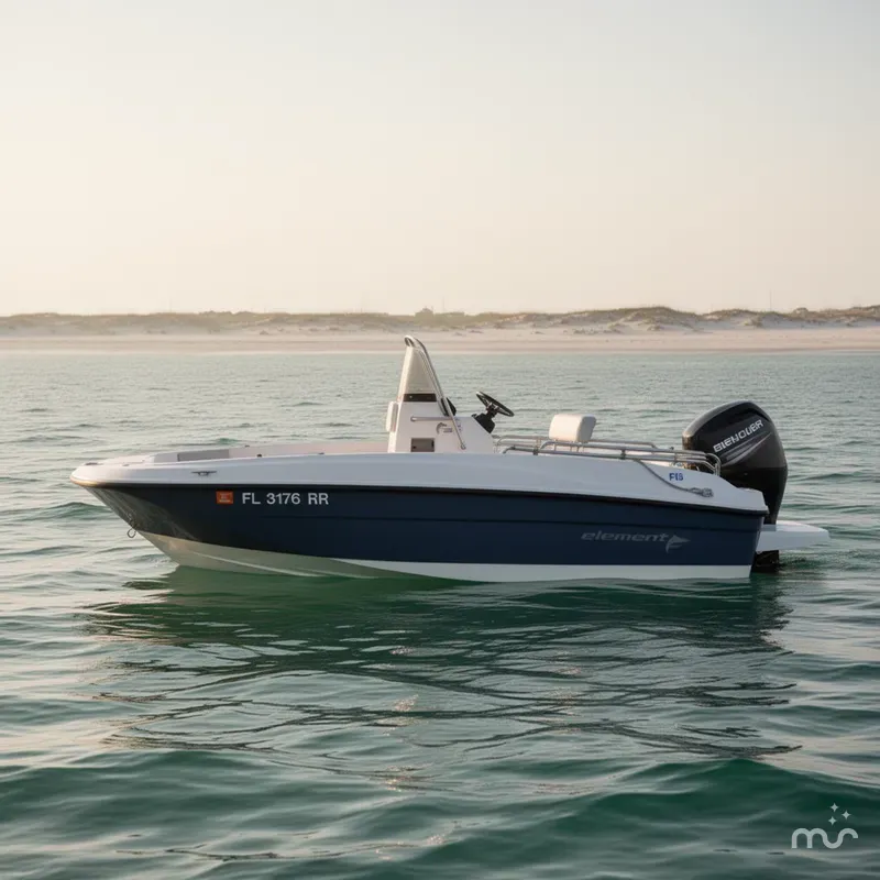Slide: The Image of Bayliner Element F16 2018 - 2
