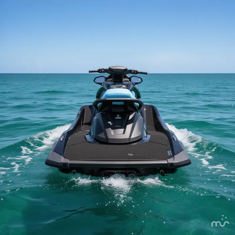 Slide: The Image of Yamaha VX CRUISER-BLACK/ICE BLUE 2025 - 3