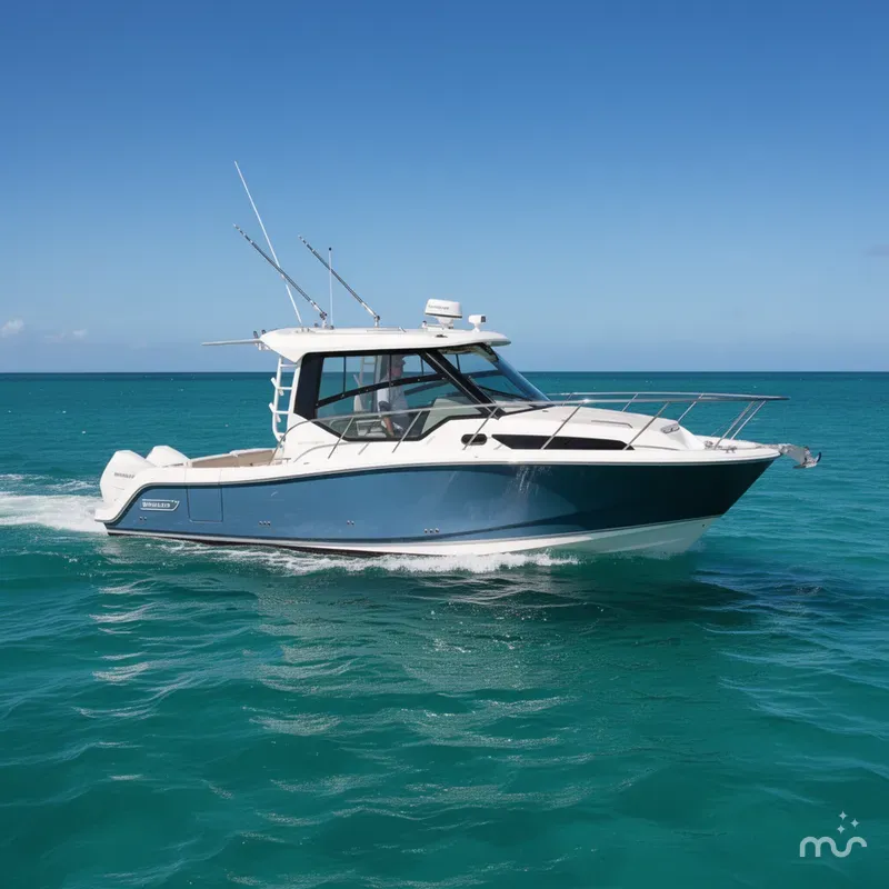 Slide: The Image of Boston Whaler 325 Conquest 2020 - 0