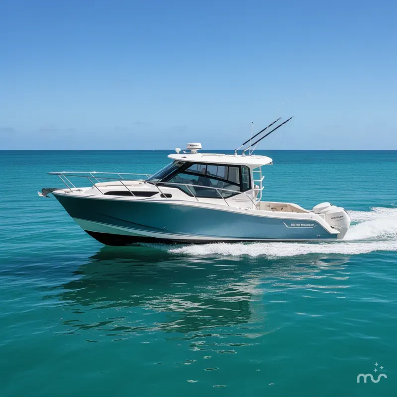 Slide: The Image of Boston Whaler 325 Conquest 2020 - 3