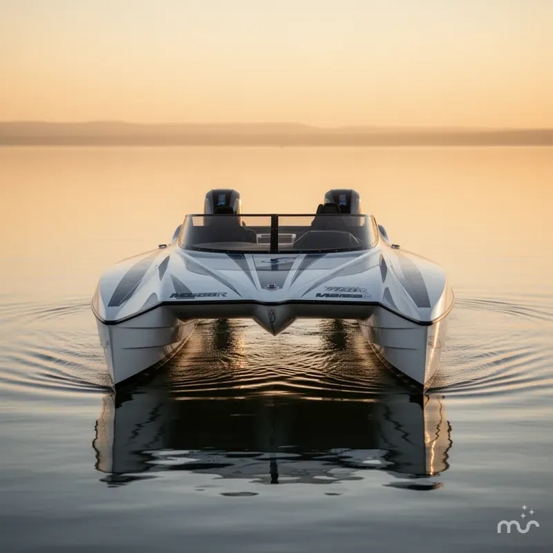 Slide: The Image of Daves Custom Boats M28R 2020 - 2