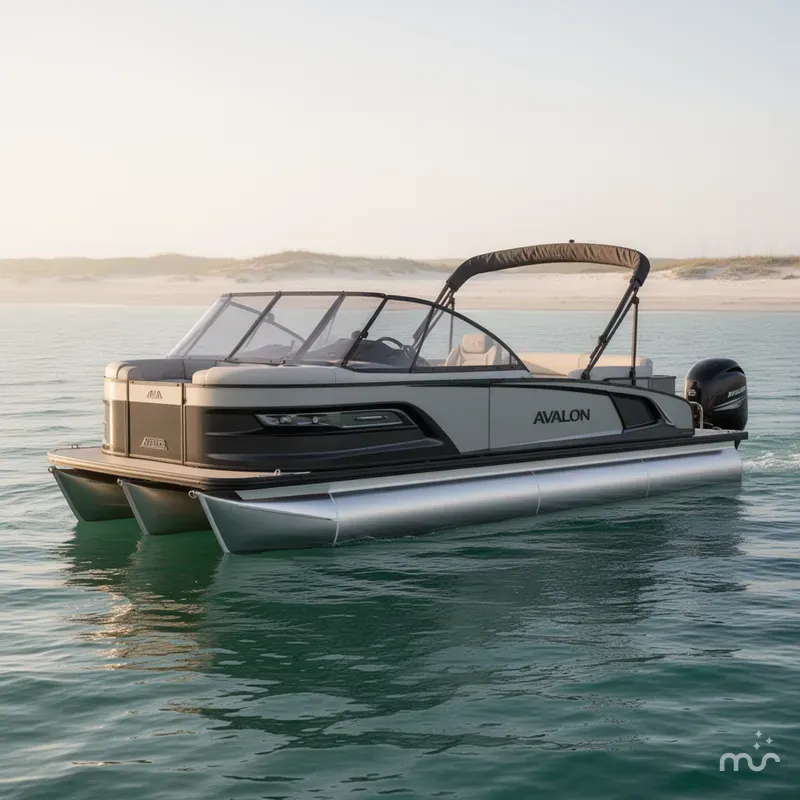 Slide: The Image of Avalon Excalibur LTD Elite Windshield - 25' 2026 - 0