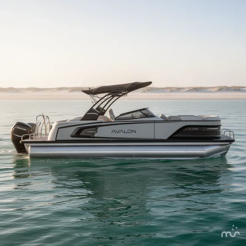 Slide: The Image of Avalon Excalibur LTD Elite Windshield - 25' 2026 - 1
