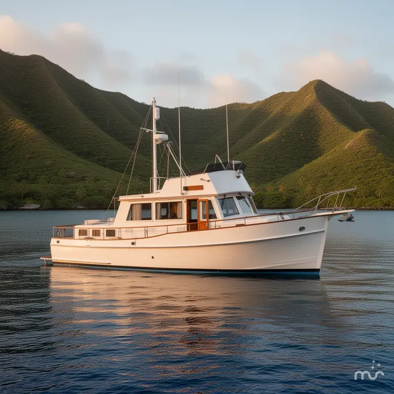 Slide: The Image of Grand Banks 42 Classic 1990 - 2