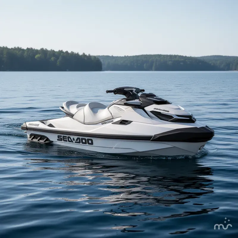 Slide: The Image of Sea-Doo GTX Limited 300 White Pearl Premium 2024 - 0