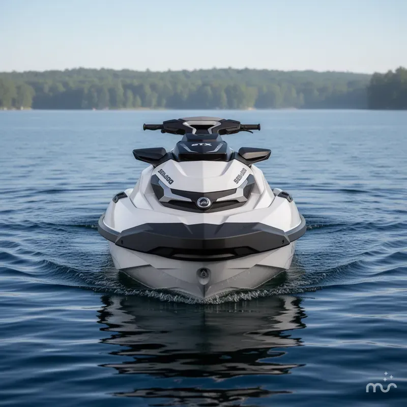 Slide: The Image of Sea-Doo GTX Limited 300 White Pearl Premium 2024 - 1