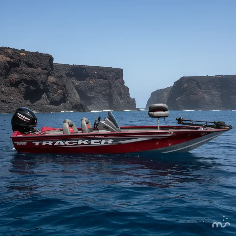 Slide: The Image of Tracker Pro Team 175 2025 - 2