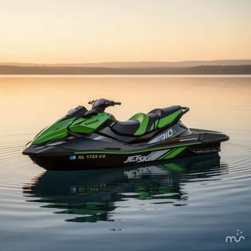 Slide: The Image of Kawasaki Jet Ski 2022 - 1