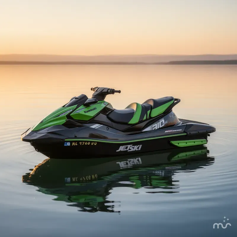 Slide: The Image of Kawasaki Jet Ski 2022 - 2
