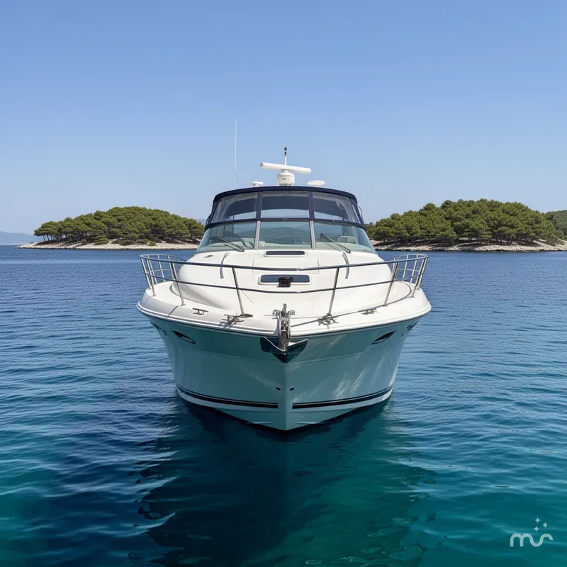 Slide: The Image of Sea Ray 420 Sundancer 2003 - 1