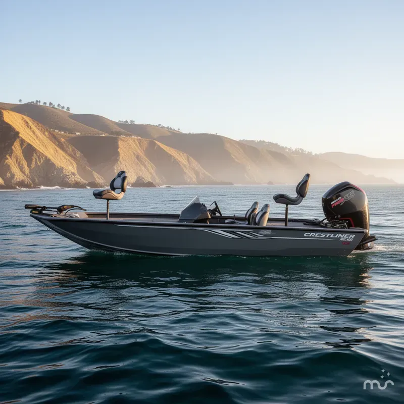 Slide: The Image of Crestliner XF 189 W/ 115HP Mercury PRO XS! 2025 - 1