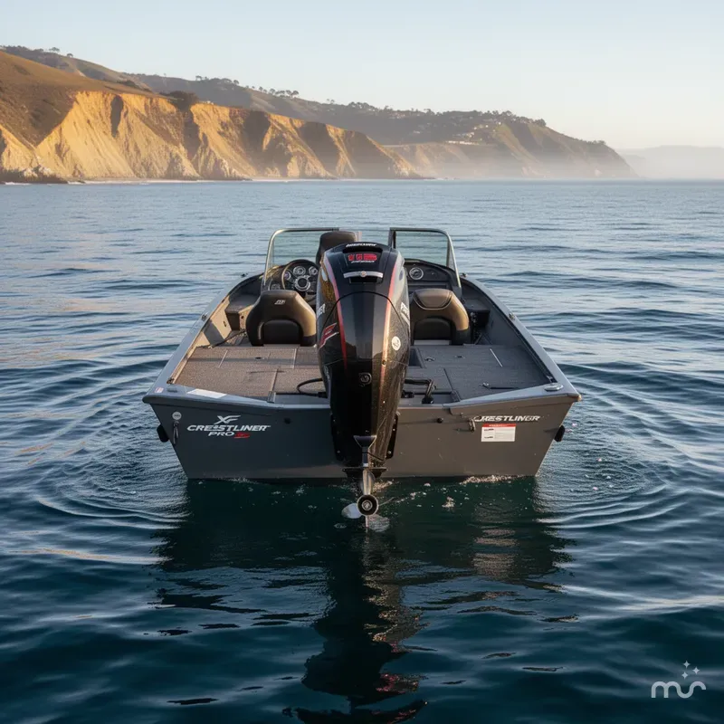 Slide: The Image of Crestliner XF 189 W/ 115HP Mercury PRO XS! 2025 - 2