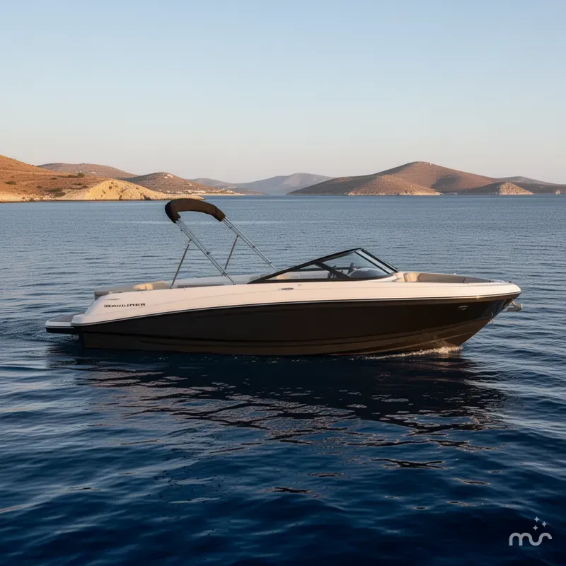 Slide: The Image of Bayliner VR6 Bowrider OB 2022 - 2