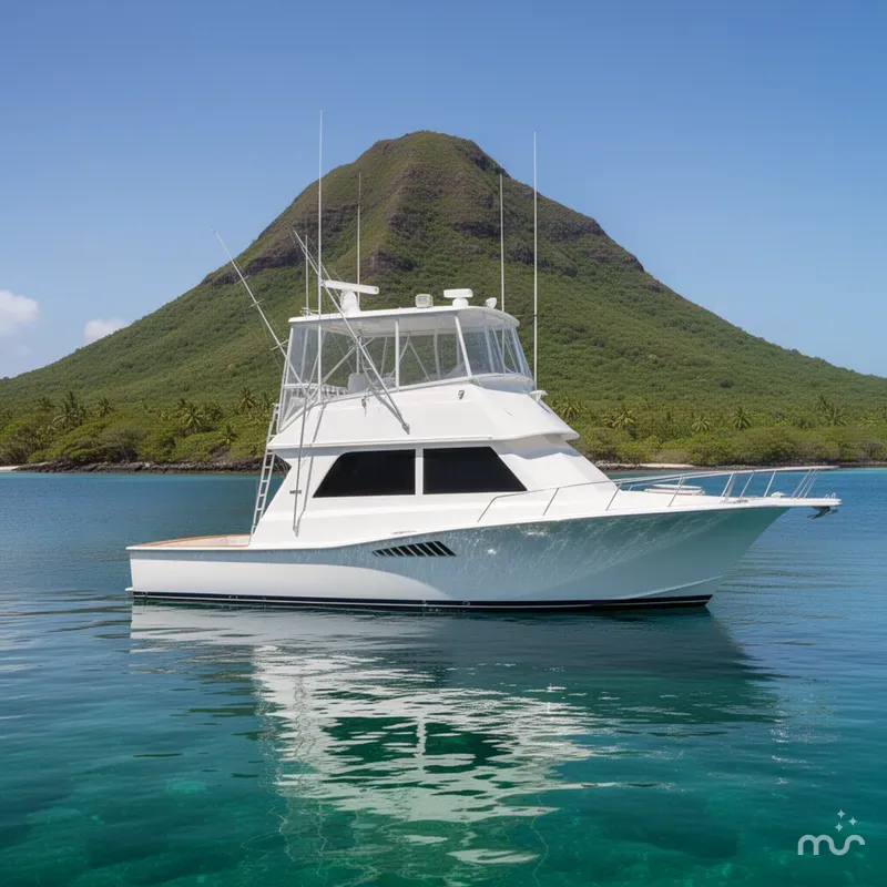 Slide: The Image of Viking 50 Convertible 1991 - 2