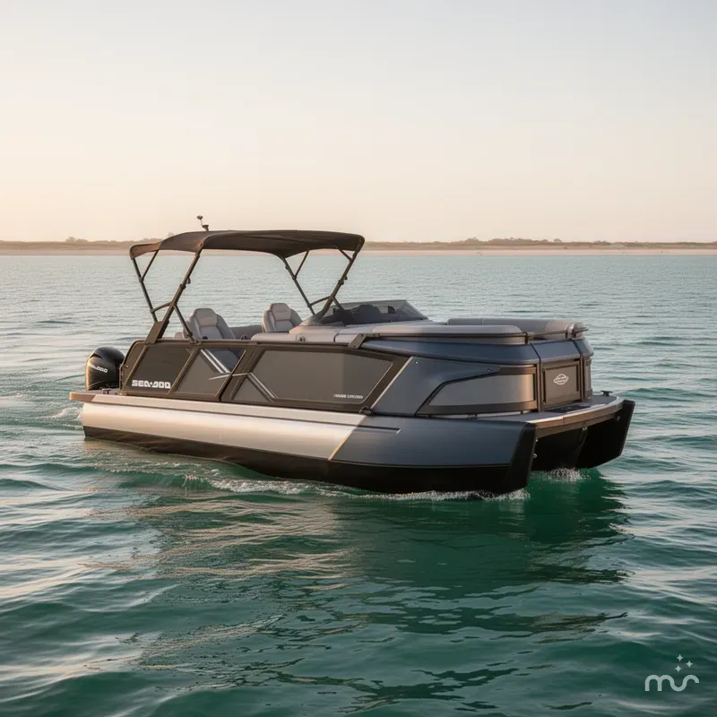 Slide: The Image of Sea-Doo Switch™ Cruise Limited 21 - 230 Hp Galvanized 2025 - 0