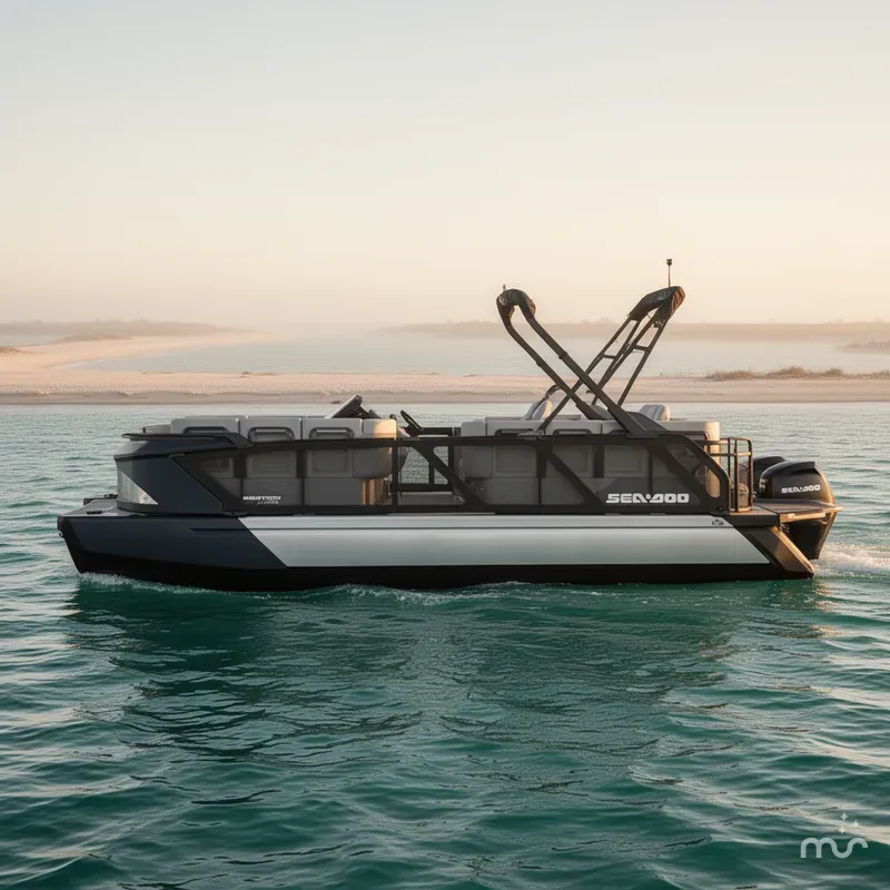 Slide: The Image of Sea-Doo Switch™ Cruise Limited 21 - 230 Hp Galvanized 2025 - 1