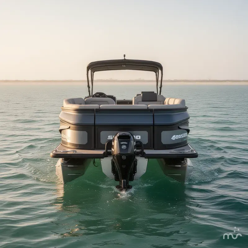 Slide: The Image of Sea-Doo Switch™ Cruise Limited 21 - 230 Hp Galvanized 2025 - 2