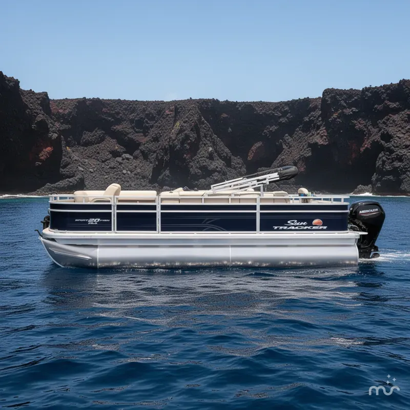 Slide: The Image of Sun Tracker SportFish 20 DLX 2025 - 2