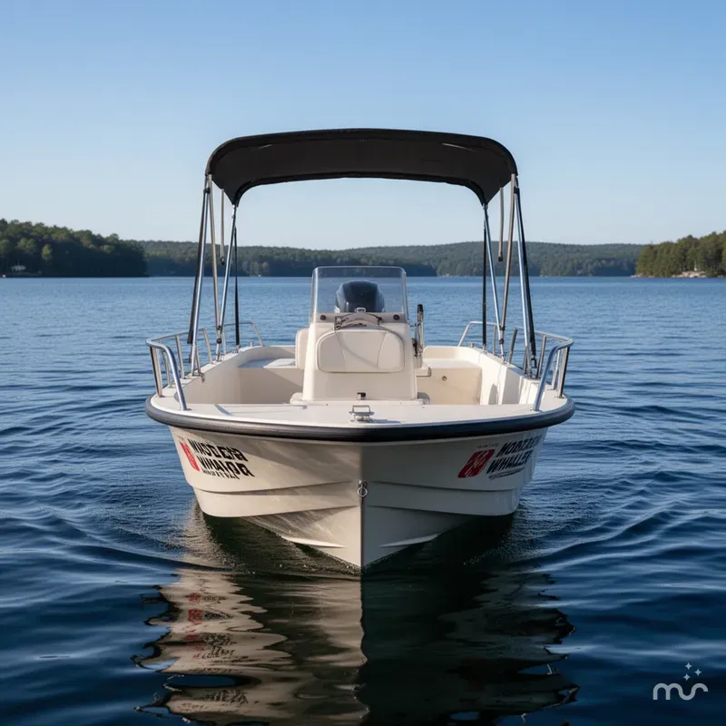 Slide: The Image of Boston Whaler 150 Montauk 2018 - 2