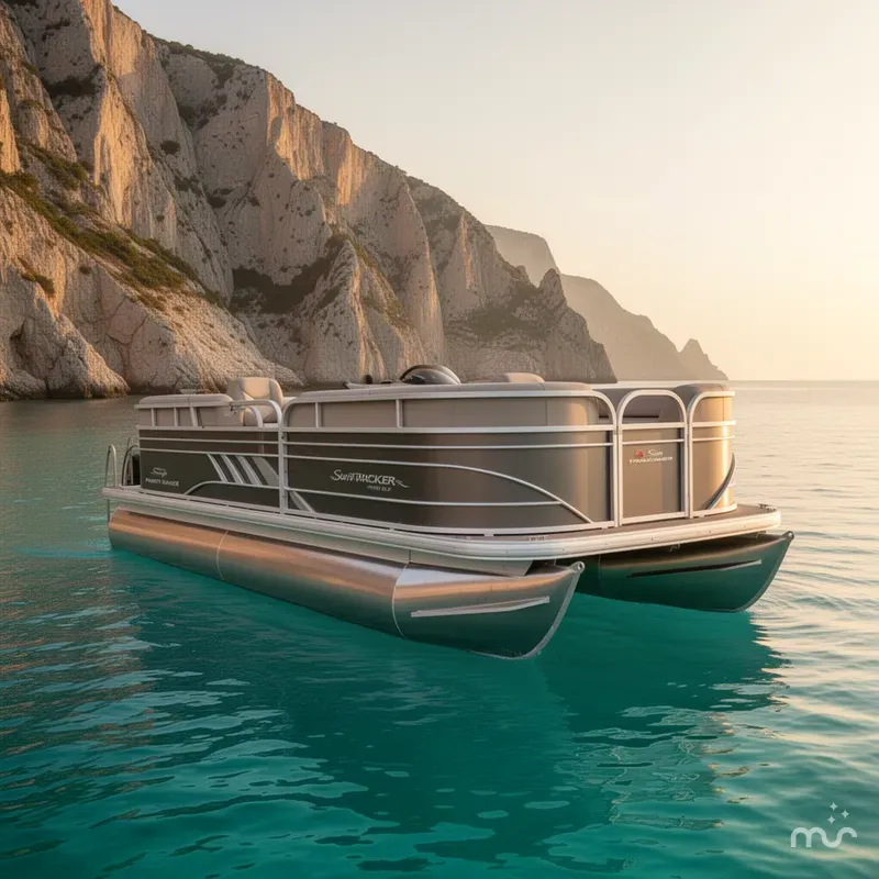 The Image of Sun Tracker Party Barge 20 DLX 2023 - 0