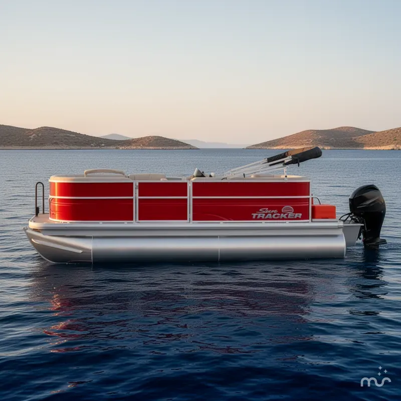 Slide: The Image of Sun Tracker Party Barge 16 2026 - 2