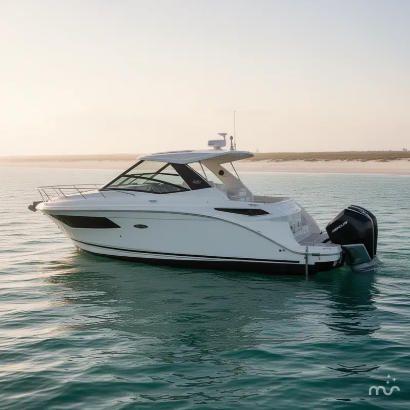 Slide: The Image of Sea Ray Sundancer 320 Outboard 2023 - 1