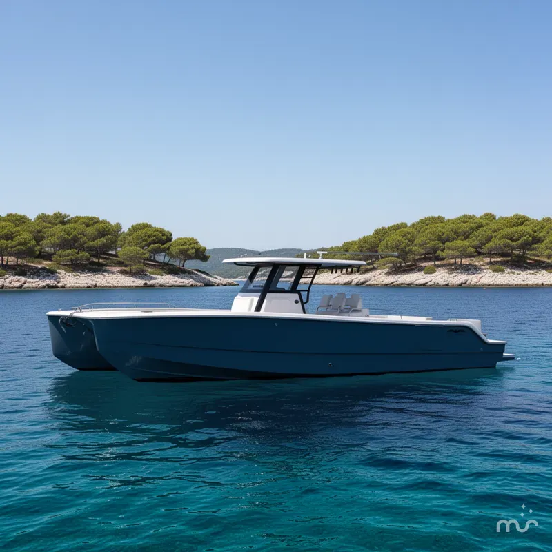 Slide: The Image of Invincible 36 Catamaran 2026 - 2