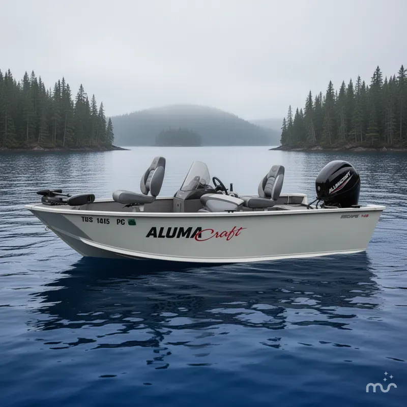 Slide: The Image of Alumacraft Escape 145 CS 2021 - 2