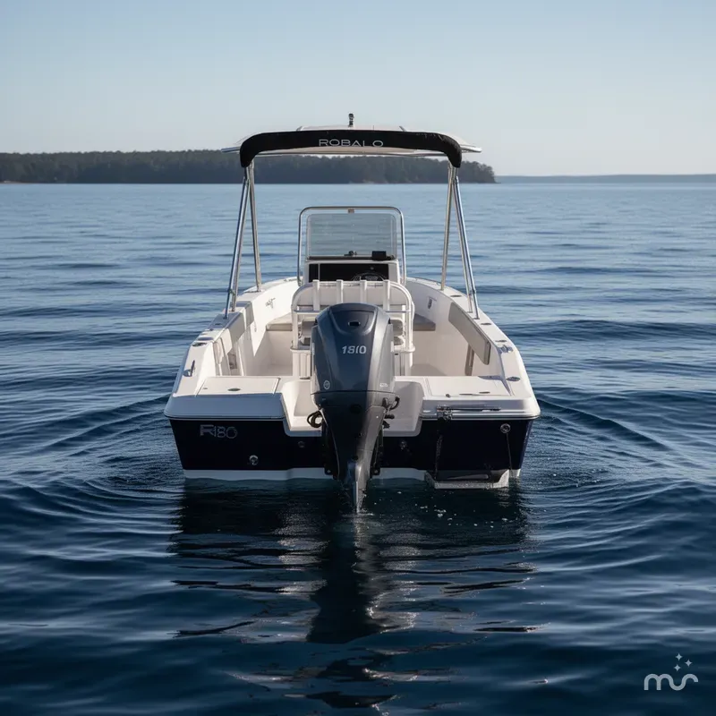 Slide: The Image of Robalo R180 Center Console 2025 - 2