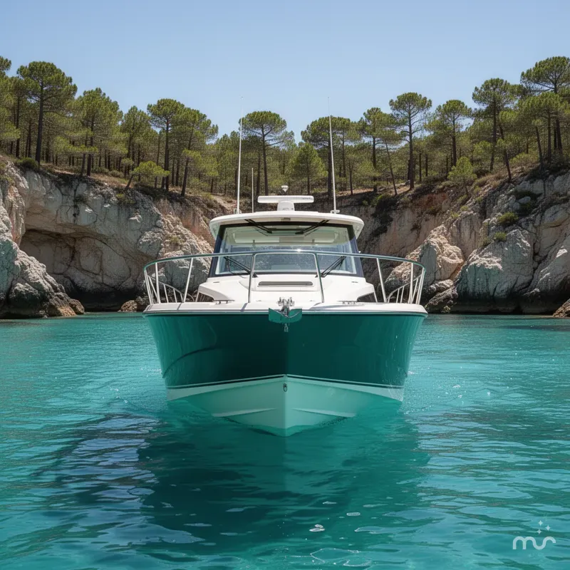 Slide: The Image of Boston Whaler 325 Conquest 2025 - 1
