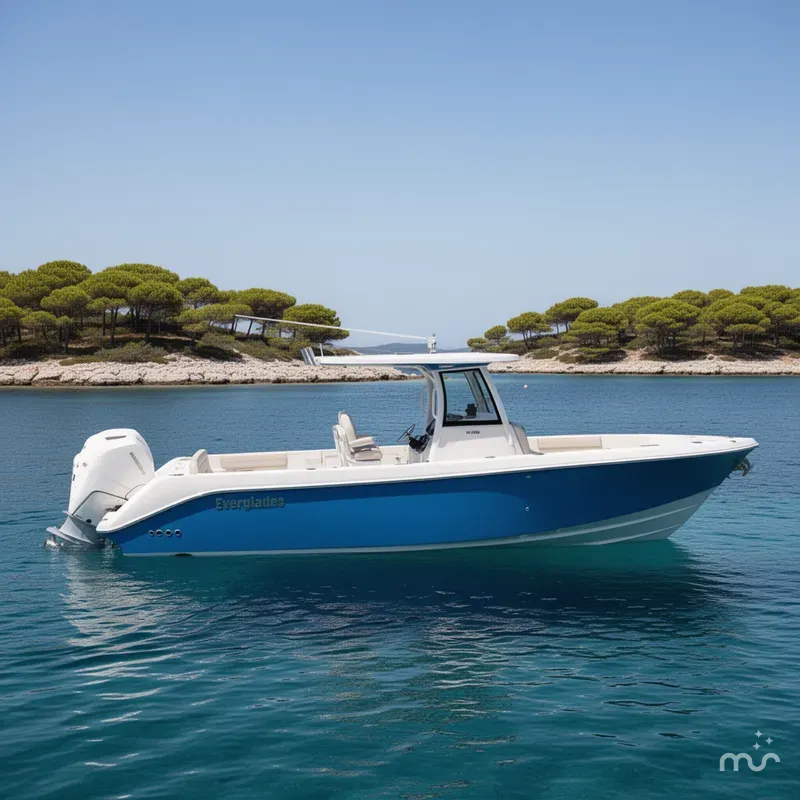 Slide: The Image of Everglades 315 Center Console 2025 - 2