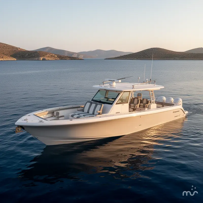Slide: The Image of Everglades 455 Center Console 2025 - 2