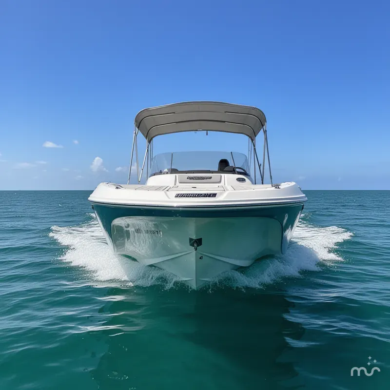 Slide: The Image of Hurricane Sundeck Sport 218 OB 2024 - 2