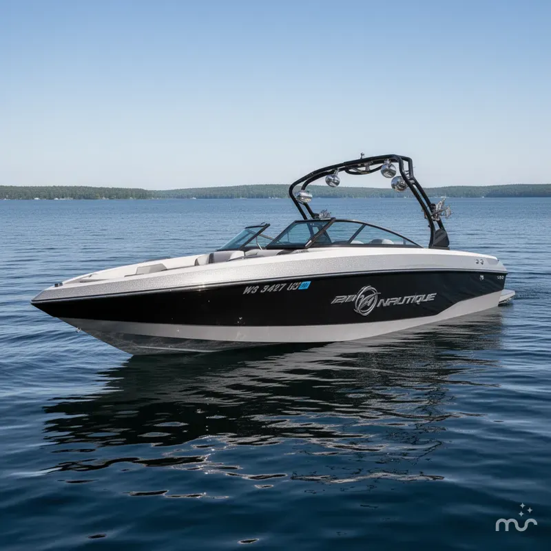 Slide: The Image of Nautique 226 Crossover 2010 - 1