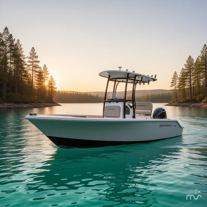 Slide: The Image of Sportsman Masters 227 Bay Boat 2024 - 2