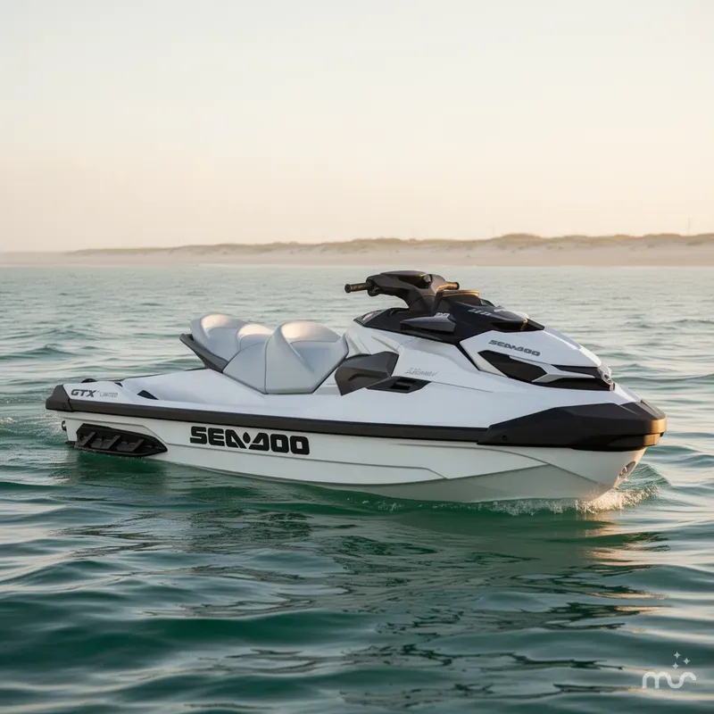 Slide: The Image of Sea-Doo GTX™ Limited 325 White Pearl Premium 2025 - 0