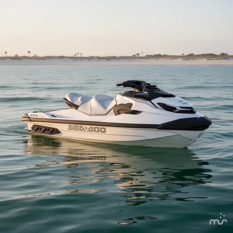 Slide: The Image of Sea-Doo GTX™ Limited 325 White Pearl Premium 2025 - 2